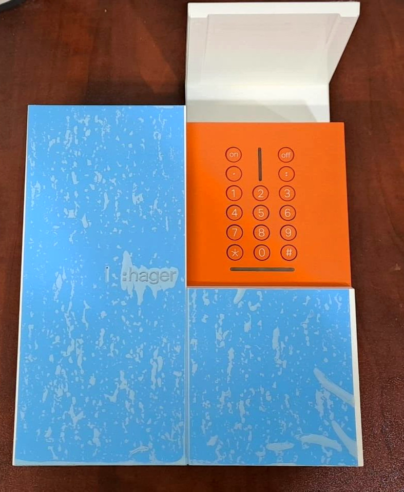 HAGER RLC321T CONTROL PANEL -2GROUPS -15 DETECTORS