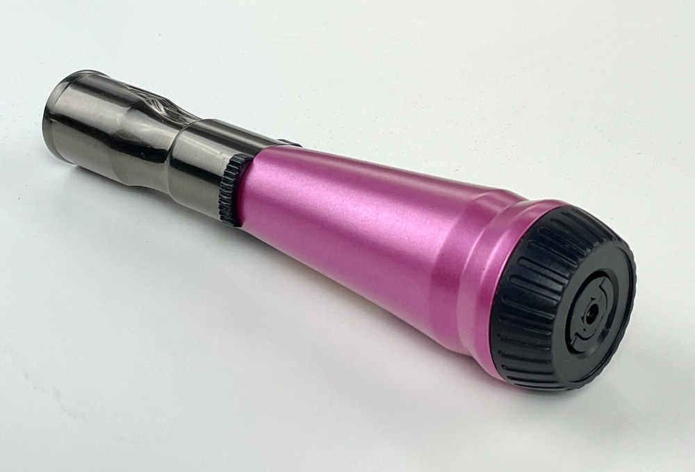 Jet Torch Flame Refillable Butane Lighter Adjustable Cigar Lighter Pink Color