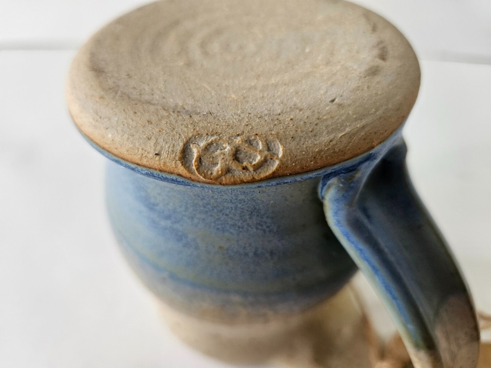 Stoneware Handmade Studio Art Candle