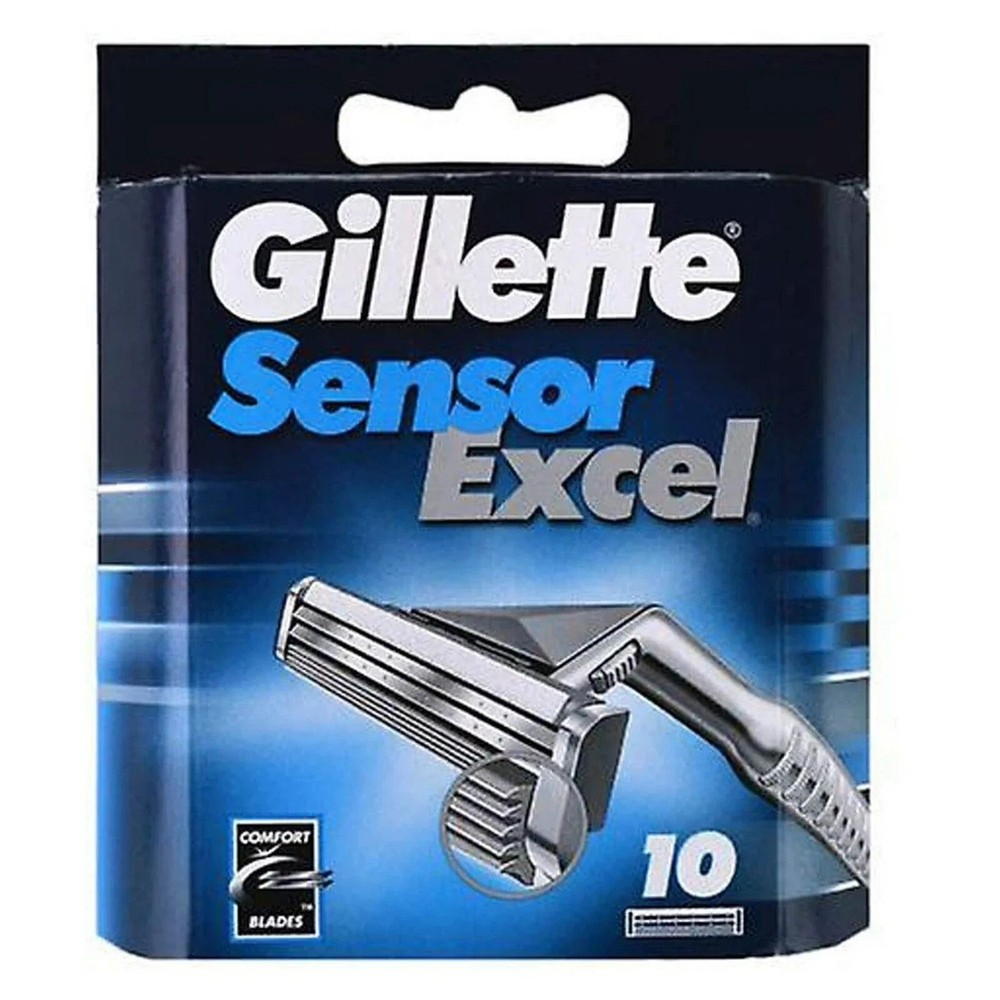 Gillette Sensor Excel Razor Blades - 30 Cartridges