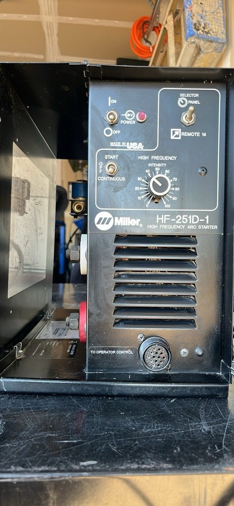 Miller HF-251D-1 High Frequency Arc Welder TIG Welding Process