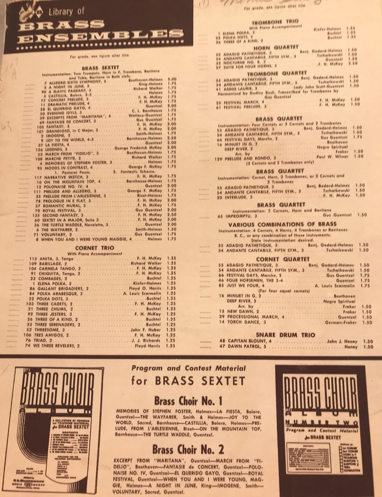 Vintage Rubank Advanced Method Saxophone Vol 1 Advanced Band Method 1940