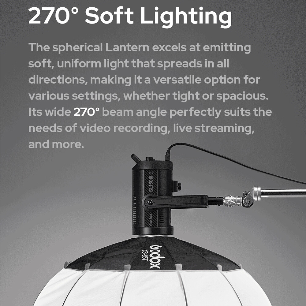 Godox CS-65T Lantern Softbox 26in / 65cm Quick Release 360° Light Diffuser(26”)