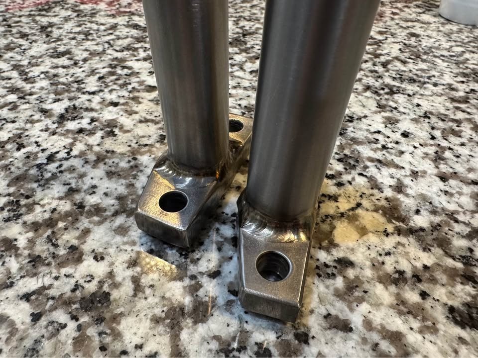Suzuki LTR450 Titanium Nerf Bar Peg Mounts