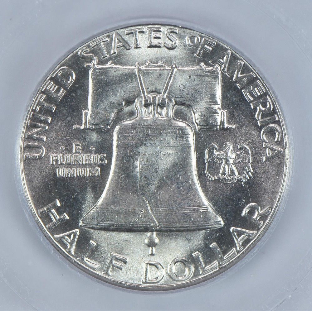 1955 Franklin Half Dollar MS64 ICG