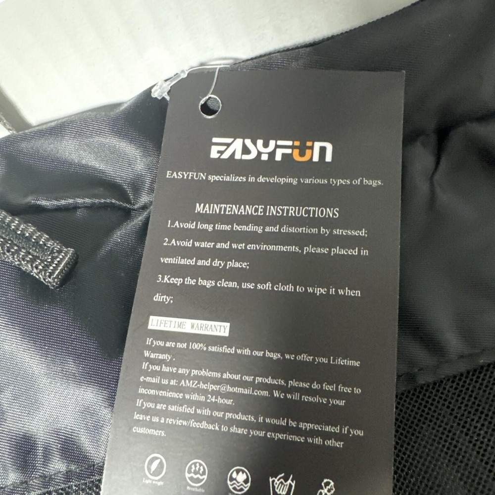 Easyfun Packable Lightweight Travel Daypacks Foldable Includes 5 Bags Inside
