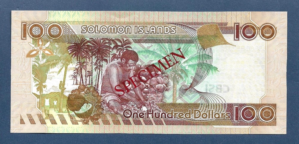 (DN) Solomon $100 Dollars 2009 P-30 Specimen Prefix A/4 UNC
