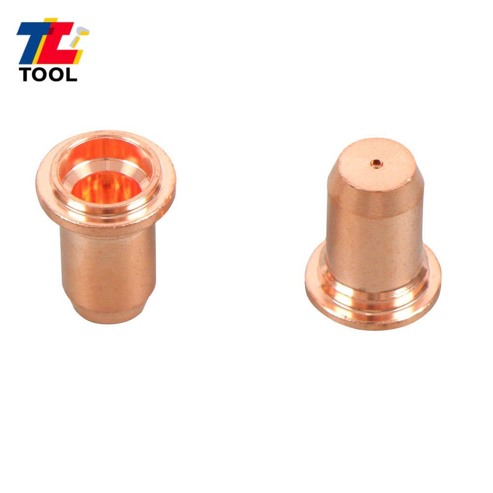 45Pcs IPT-60 PT-60 IPT-40 PT40 Plasma Cutting Torch Tip Electrode Shield Cap