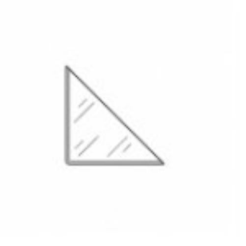 Probeko Dk Triangular Peel Pack of 100) 100 x 100 Clear
