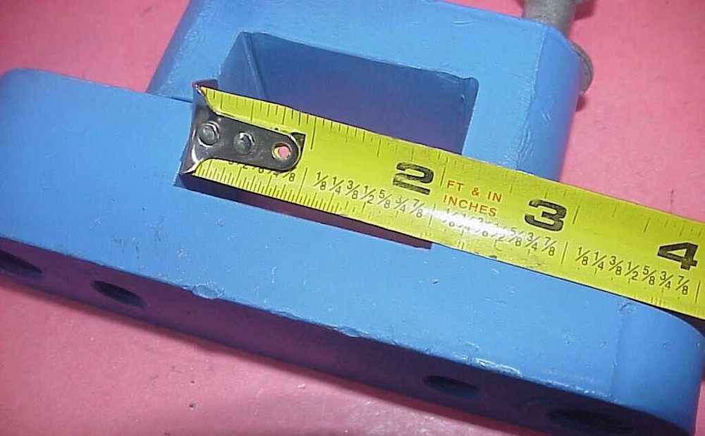 Billet Aluminum Clamp-On Panhard Bar Mount 2” Square IMCA