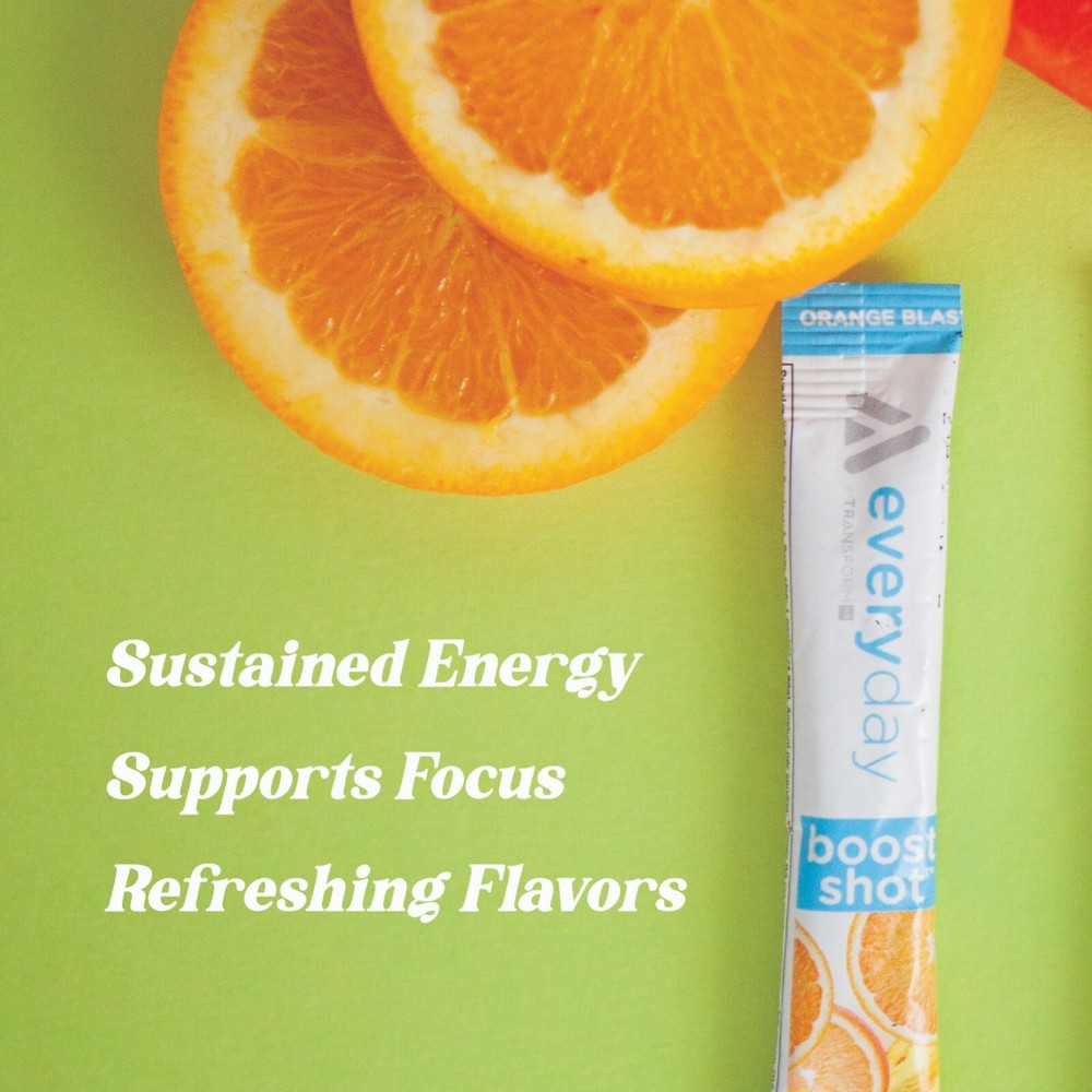 TransformHQ Boost Shot Powder Stick Packets, Rocket Pop Energy - 7 Pack