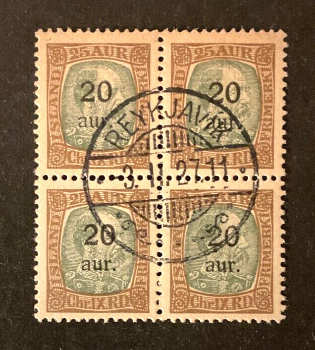 Iceland Scott #132 used