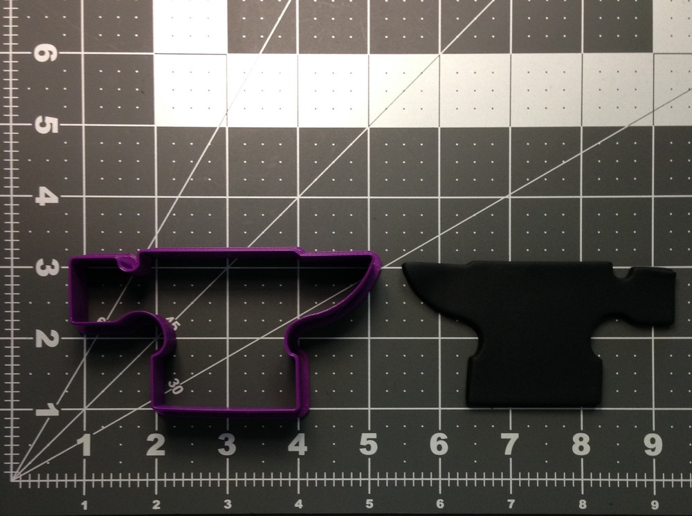 Anvil 101 Cookie Cutter Silhouette