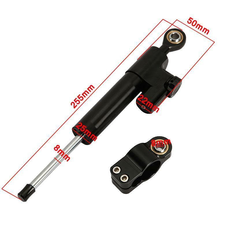 Universal Adjustable CNC Steering Damper Stabilizer Motorcycle Accessories