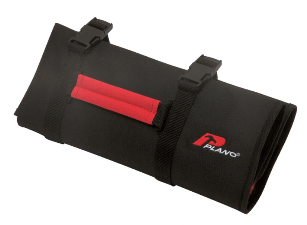 Professional polyester Multi-pocket tool roll with carrying handle Plano 558TB
