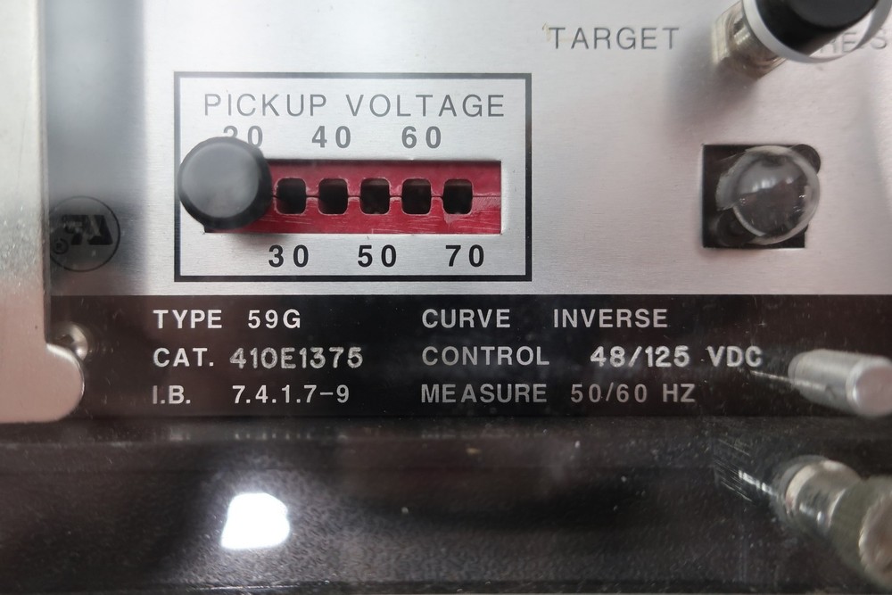 Abb 410E1375 Ground Voltage Relay