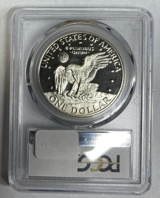 1974-S Proof Silver Ike Dollar PCGS PR69DCAM Bright White