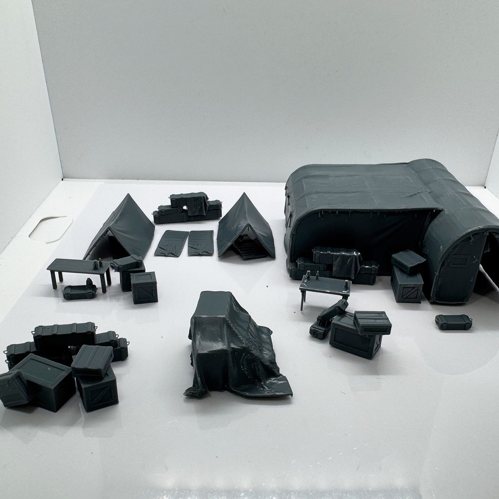 SSMODEL 1/64 Ruins Military Base