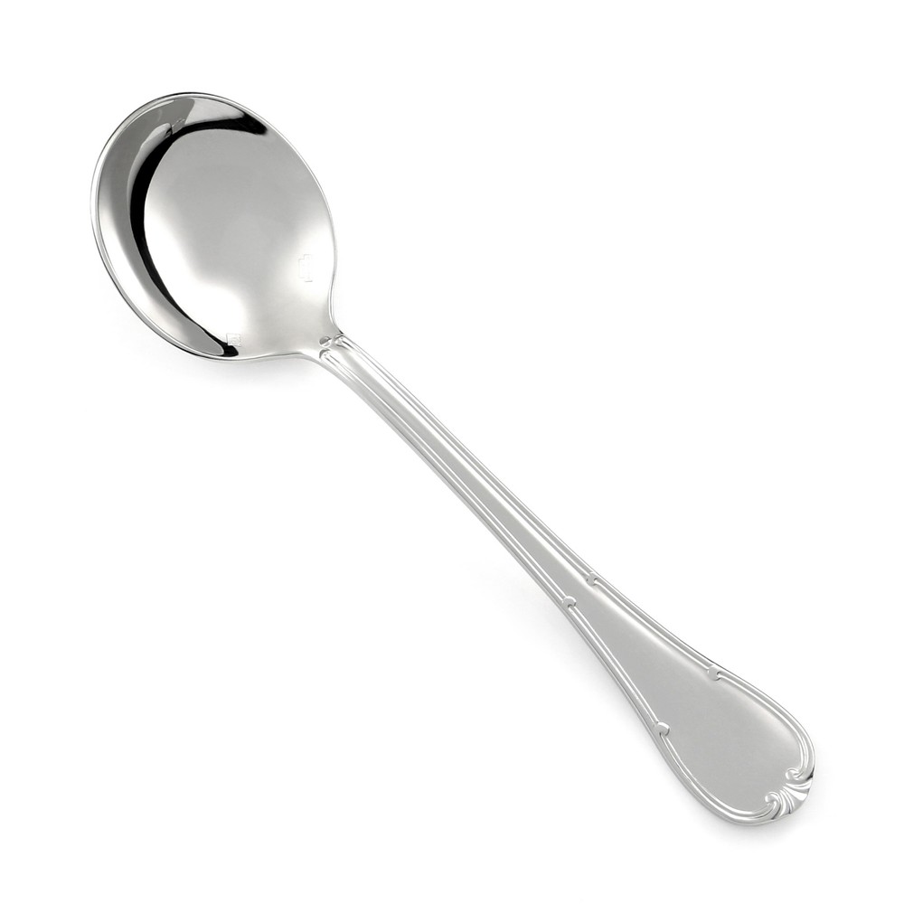 Sant Andrea DONIZETTI Stainless Scroll Edge Glossy Silverware CHOICE Flatware