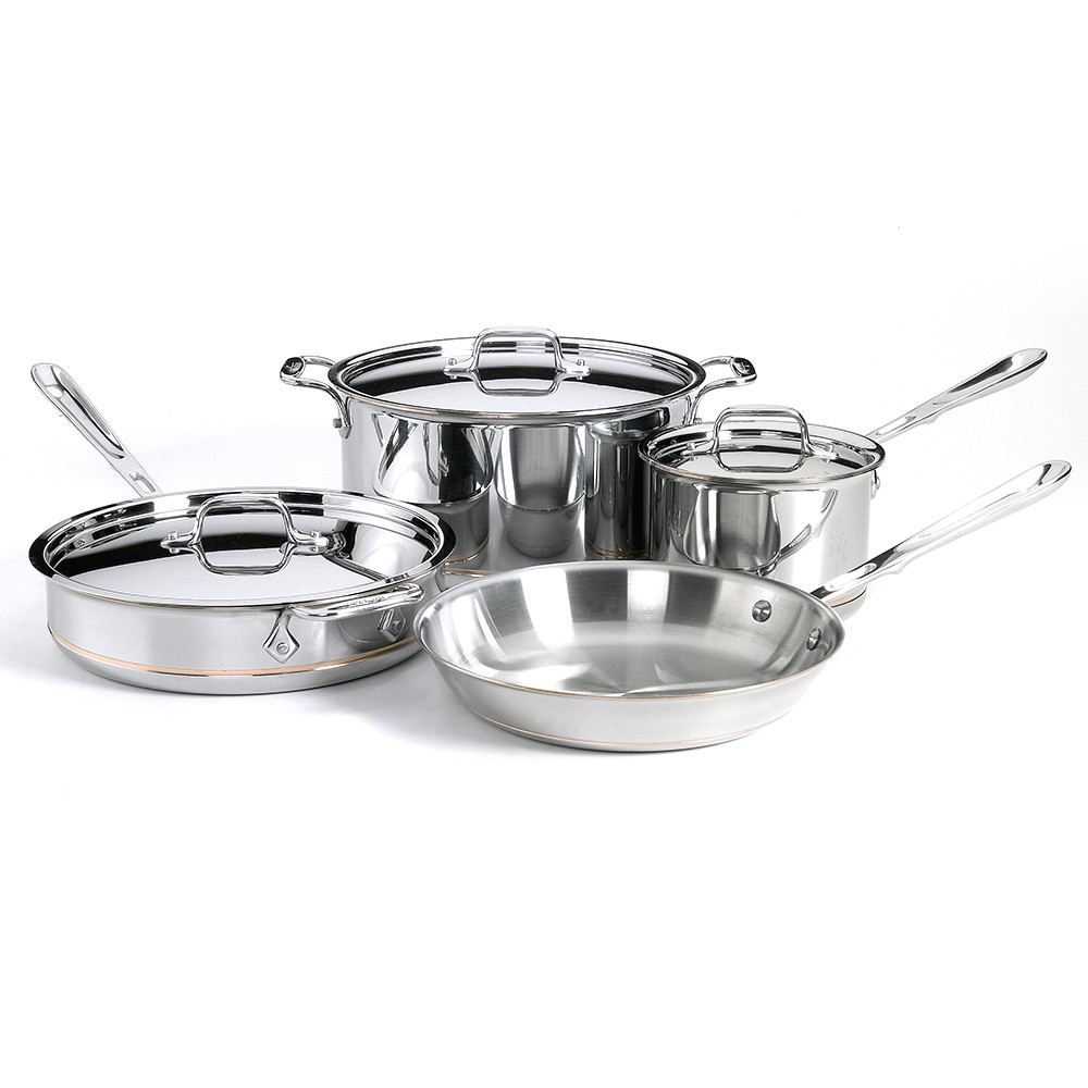 All-Clad Copper Core Cookware Set A 4pce