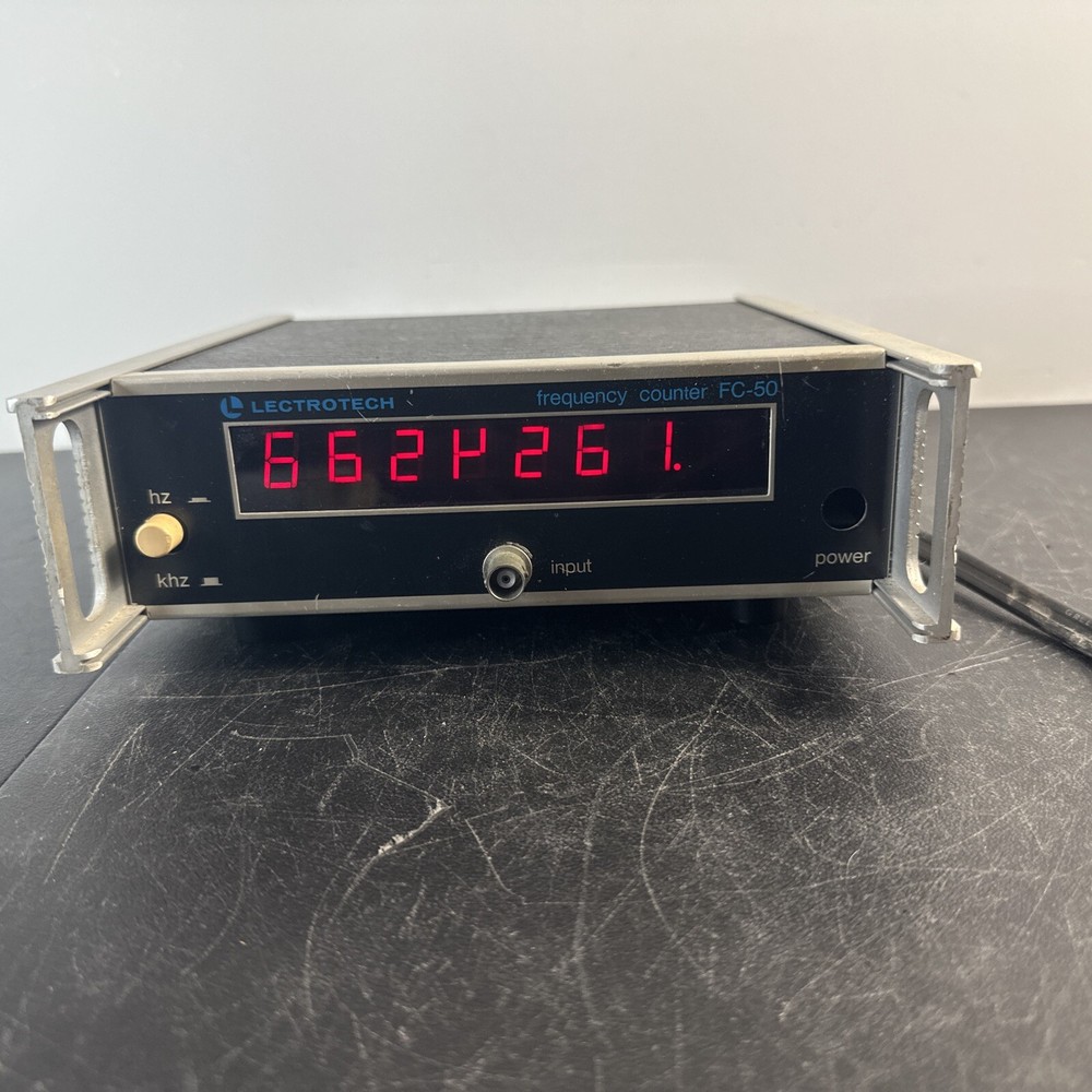 Lectrotech Frequency Counter FC-50 (untested/power On)