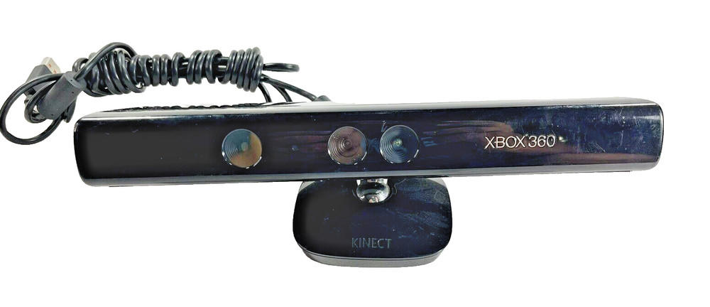 Microsoft Xbox 360 Kinect Black Sensor Bar Model 1414 Only Tested Working