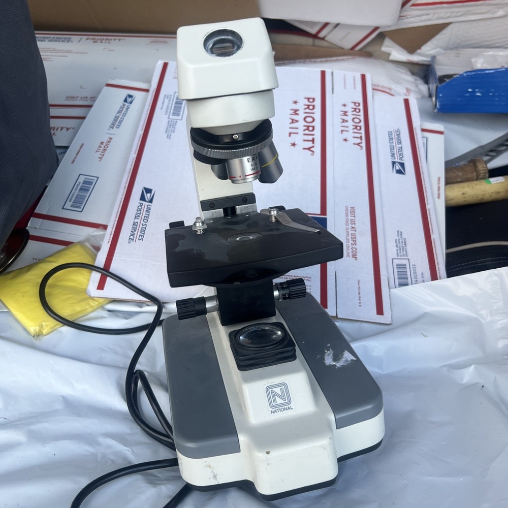 National DC3-163 Digital Binocular Compound Microscope Incomplected