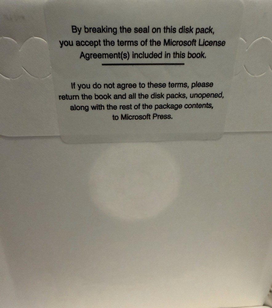 Microsoft® Windows® Group Policy Guide Paperback W/New CD Unopened Never Used