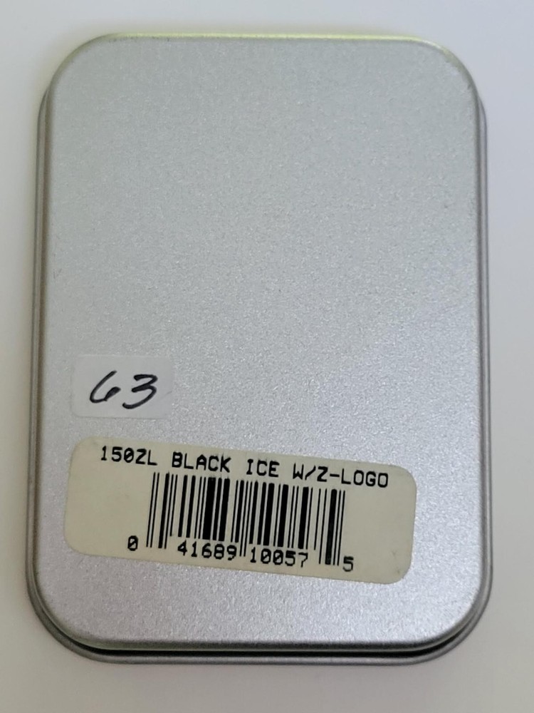 ZIPPO BLACK ICE 2002 LIGHTER