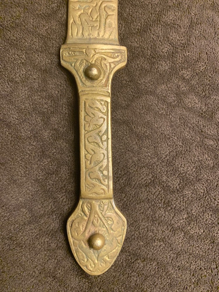 antique brass letter opener Dagger