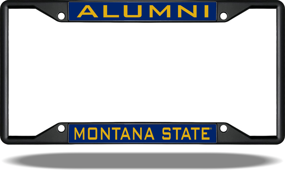 Montana State ALUMNI Black License Plate Frame
