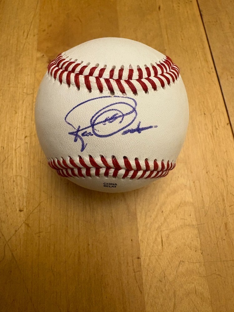 RON OESTER SIGNED RAWLINGS BASEBALL