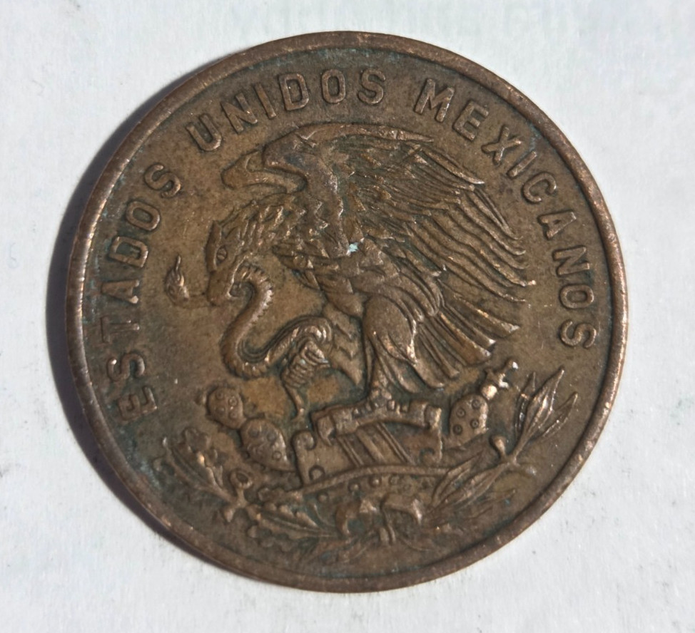 1963 Mexico 20 Centavos KM-440