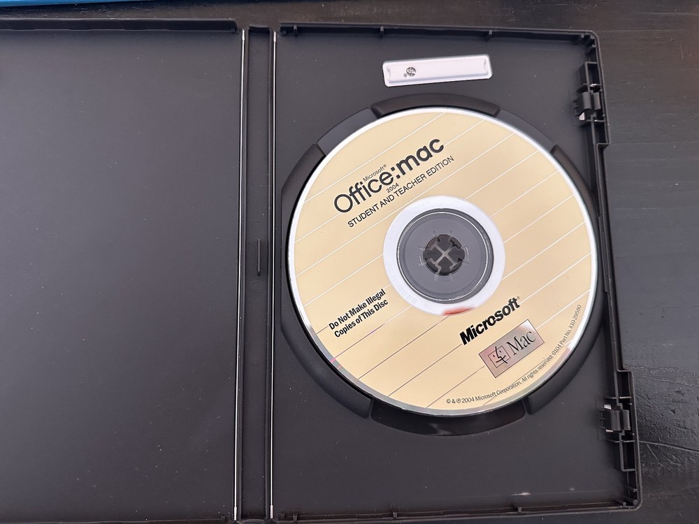 Microsoft Office 2004 APPLE Mac Student and Teacher Edition