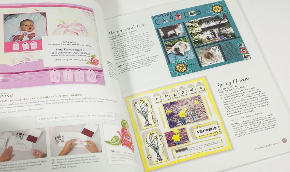 Creative Stamping For Scrapbookers Book Memory Makers
