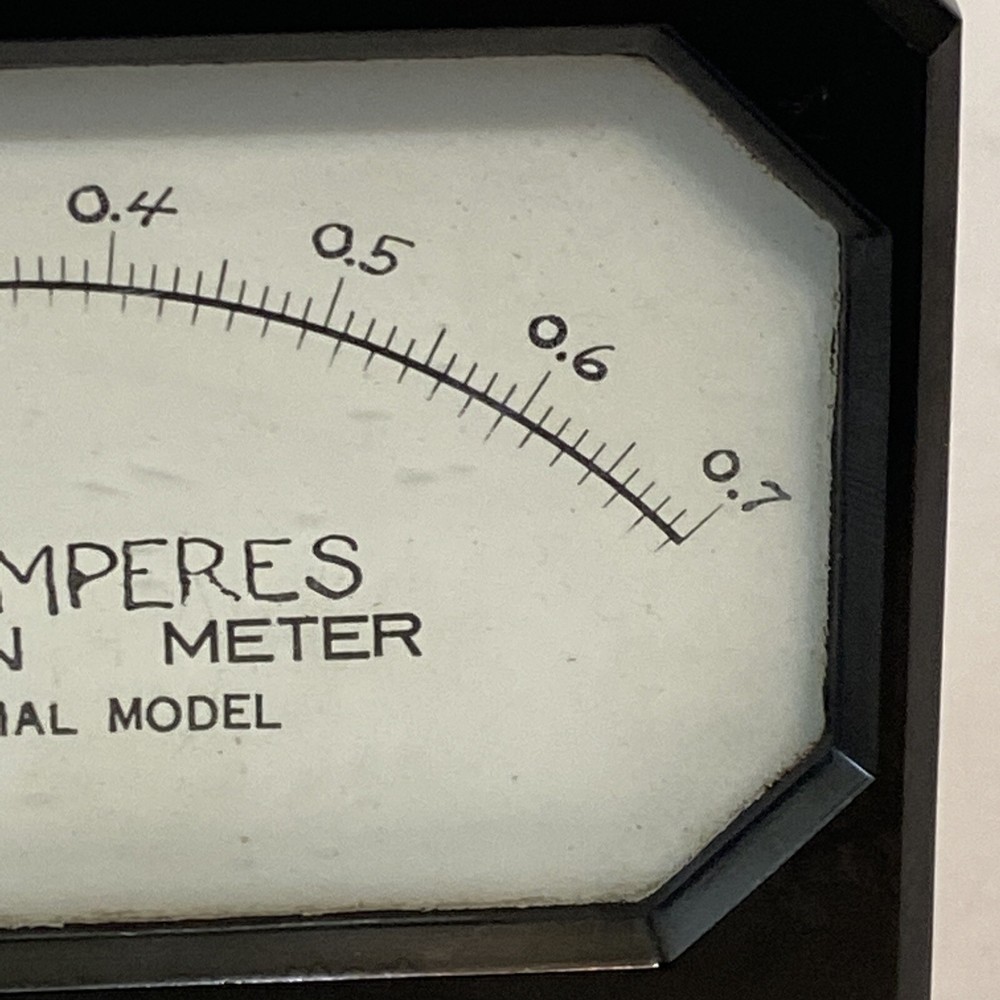 National Technical Labs Beckman DC Ammeter Panel Meter
