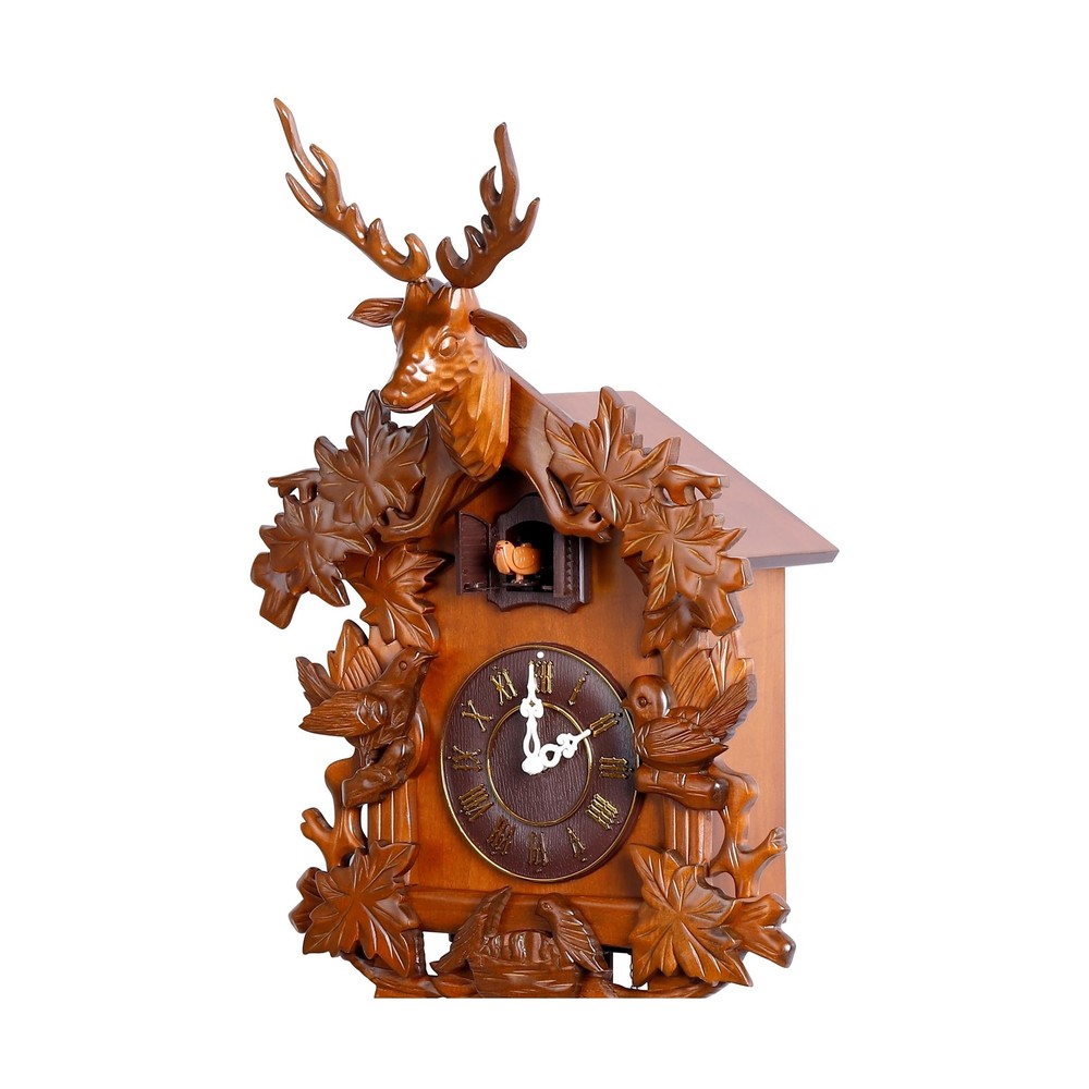 Kendal Large Handcrafted Wood Cuckoo Clock MX015-2