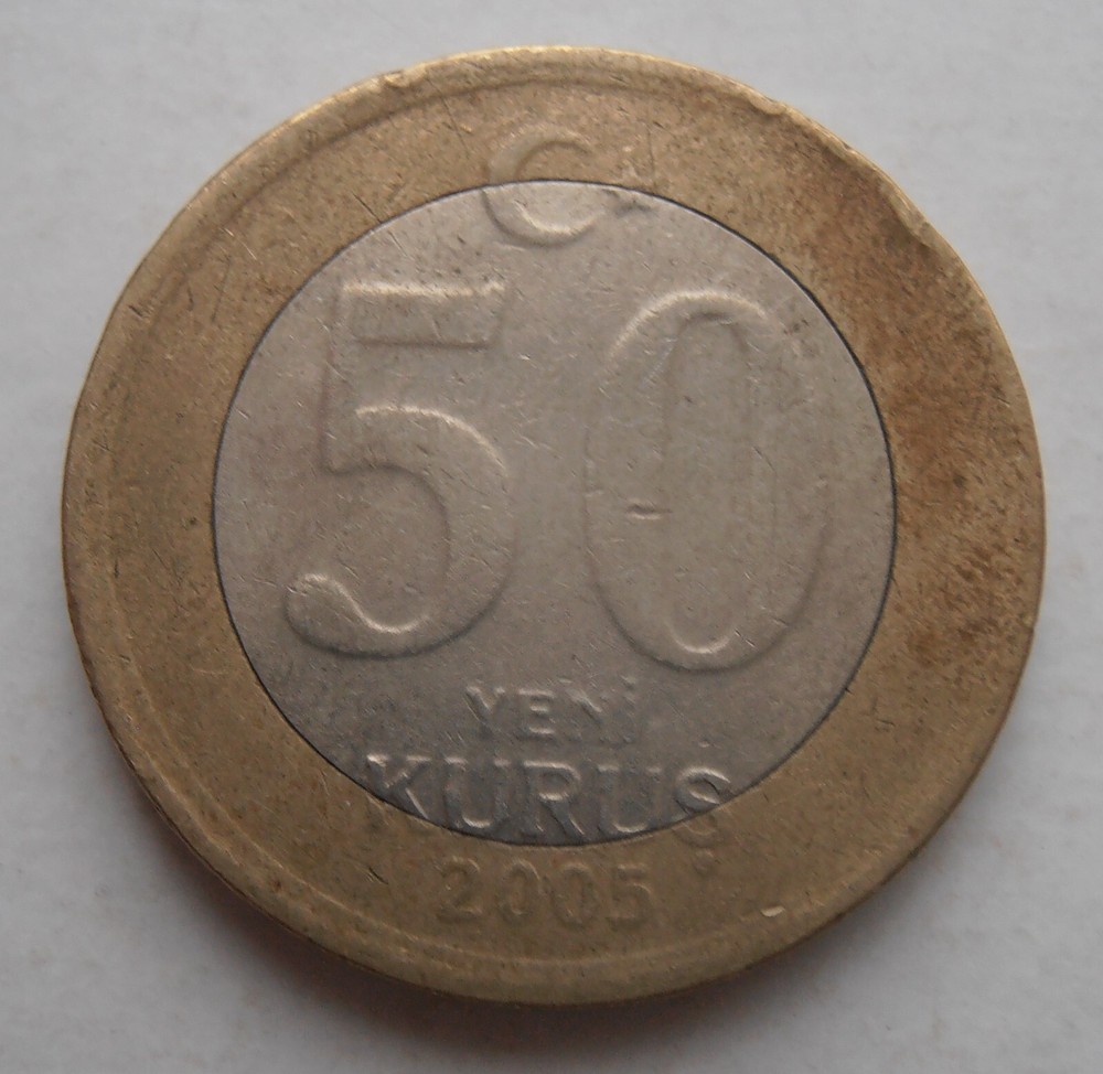 TURKEY 50 KURUS 2005