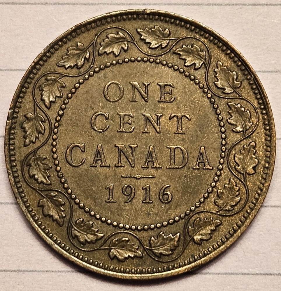 1916 Canada Large Cent - Higher Grade