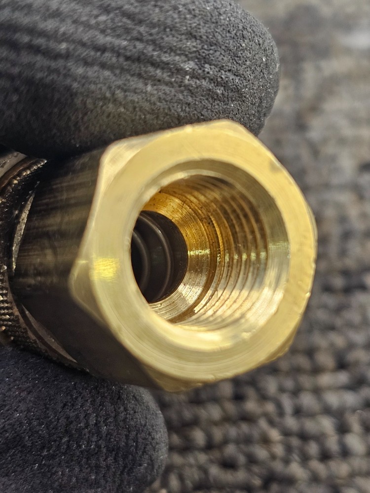 (QTY 3) Milton M Style Coupler, Kwik Change, 2 in. Overall Length
