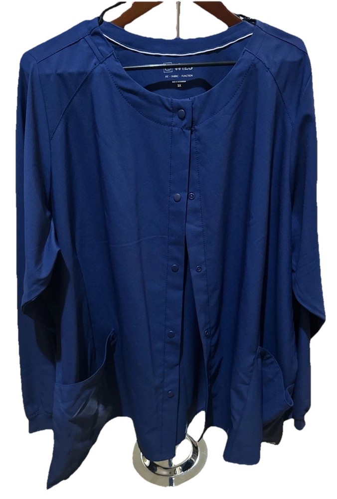 Nurses Jacket Navy Blue Size 3XL