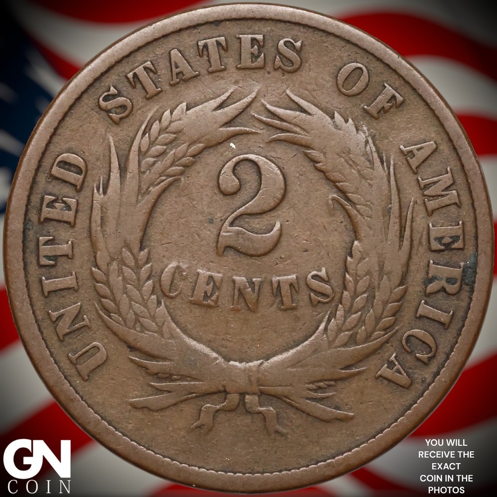 1868 2 Cent Piece B0081