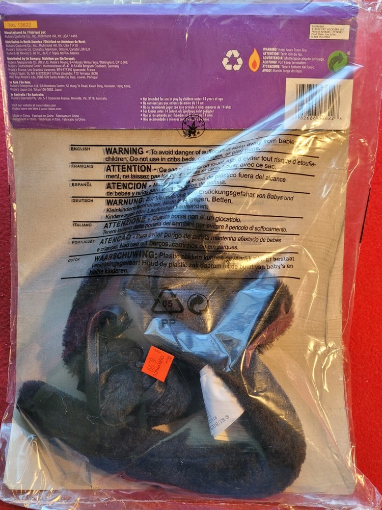 Women's Cat Halloween Accessory Kit