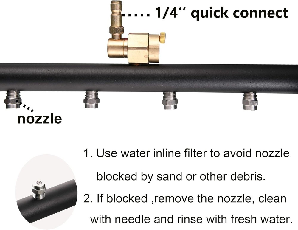 Dual-Function Undercarriage Cleaner Surface Washer 16 Inch 4000 PSI