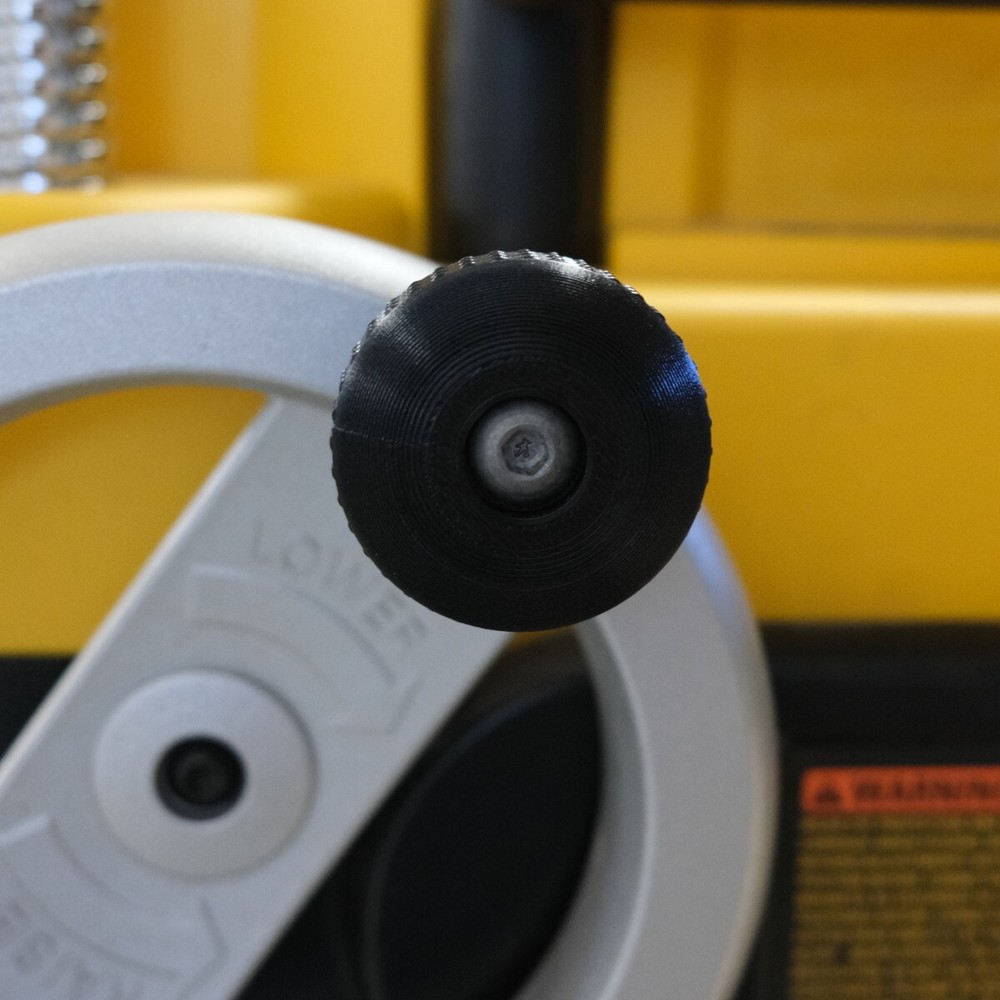 Short Handle Upgrade for DeWalt DW735 Planer