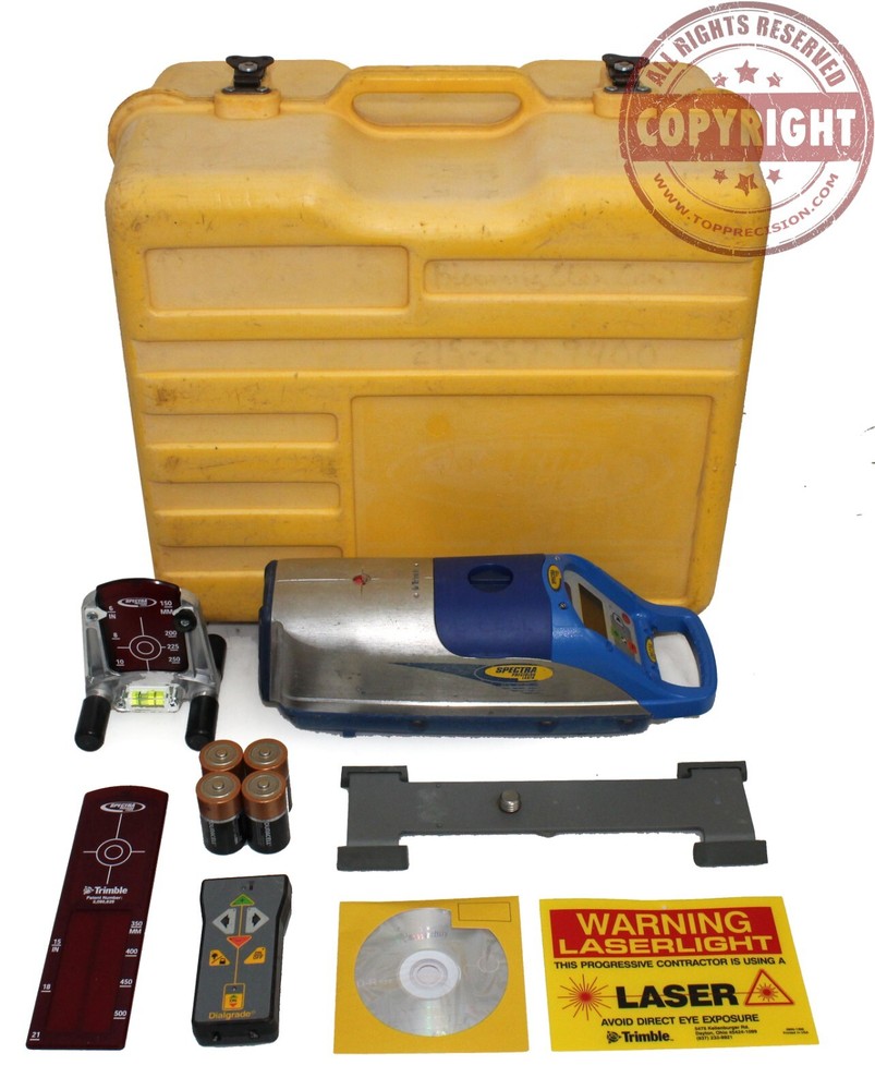 SPECTRA PRECISION DG711 PIPE LASER LEVEL,DIALGRADE,TRIMBLE,TOPCON,AGL,TRANSIT