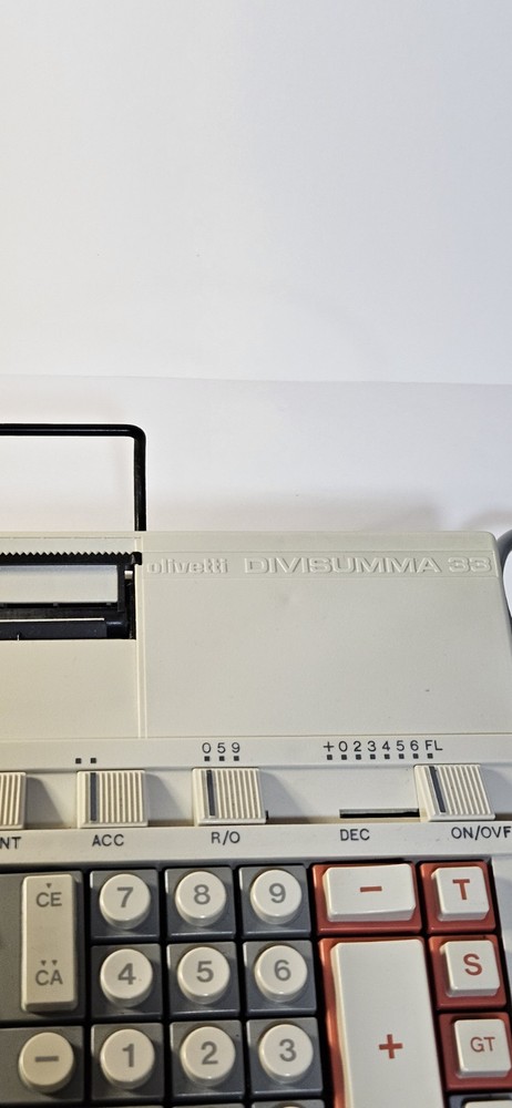 Olivetti Divisumma 33