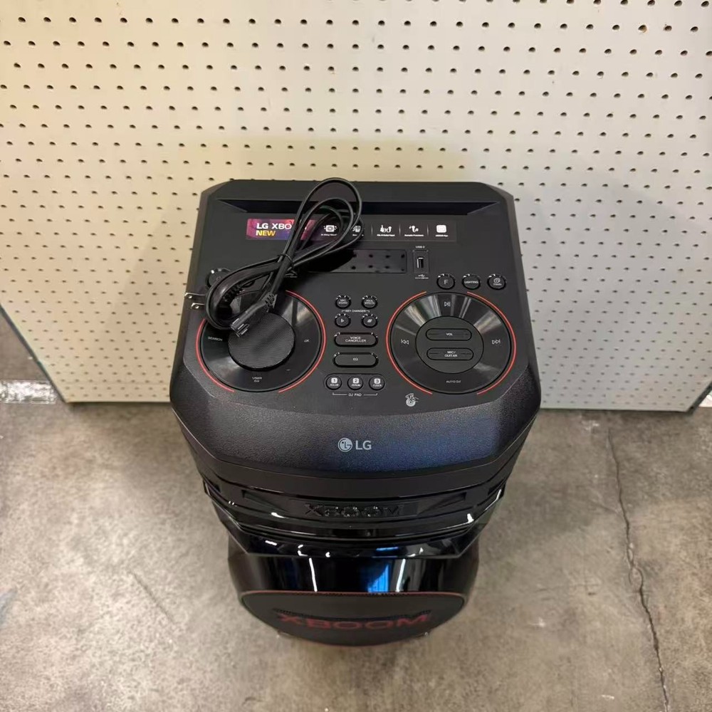 LG XBOOM RNC5 Audio System with Bluetooth Party Speaker, Black (Used) #c