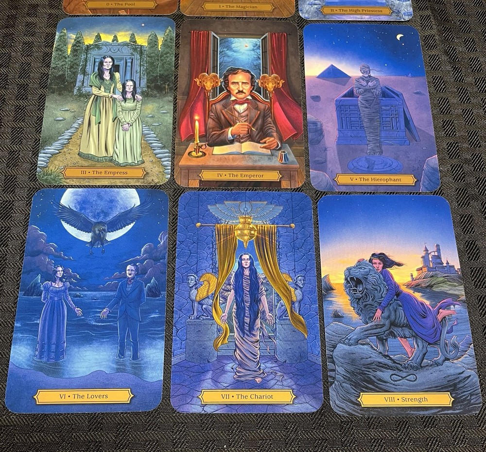 Edgar Allan Poe Tarot Complete Deck and Book