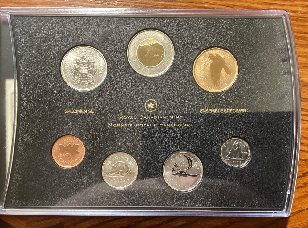 Canada 2010 Northern Harrier Hawk Lonnie Specimen Coins set (Original Case&COA)